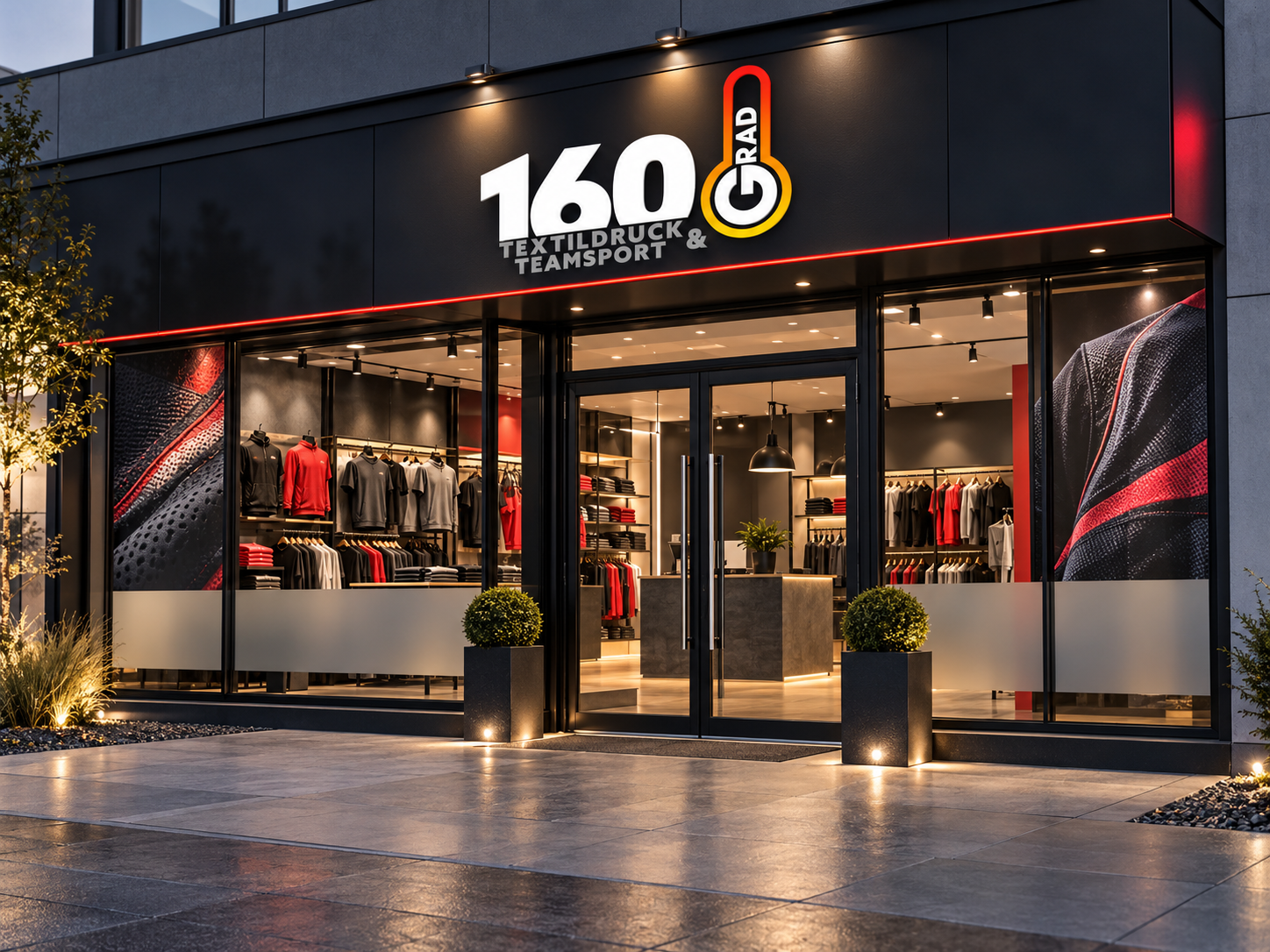 GESCHÄFT & SCHAUFENSTER – Anwendungsbeispiel